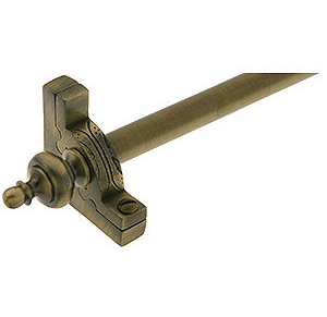 Sovereign Urn Deco Stair Rod - Antiqued
